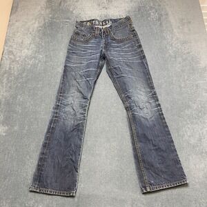 Southern Thread Jeans Womens 27 Blue Denim Medium Wash Pockets Everyday Wear